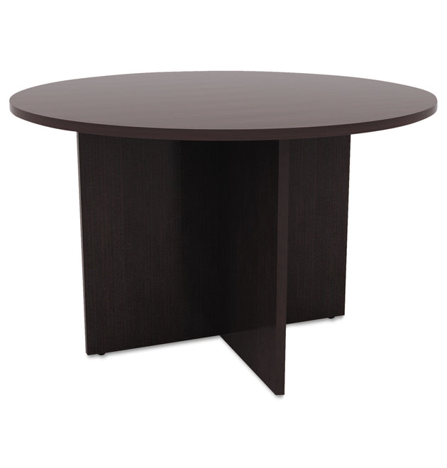 Alera Valencia Round Conference Table with Legs, 42