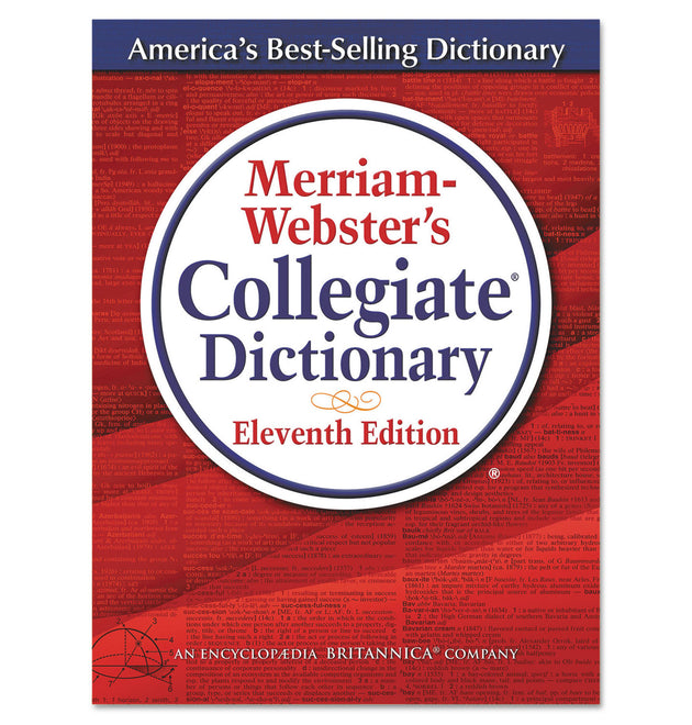 Merriam-Webster’s Collegiate Dictionary, 11th Edition, Hardcover, 1,664 Pages