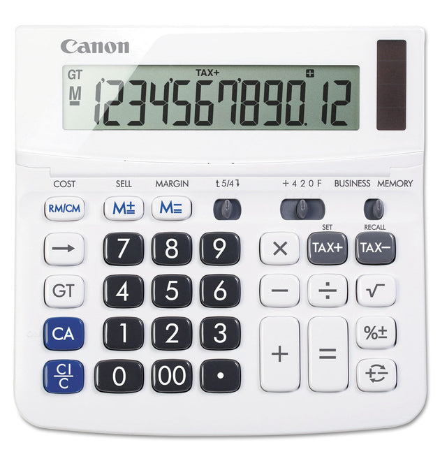 TX-220TSII Portable Display Calculator, 12-Digit LCD