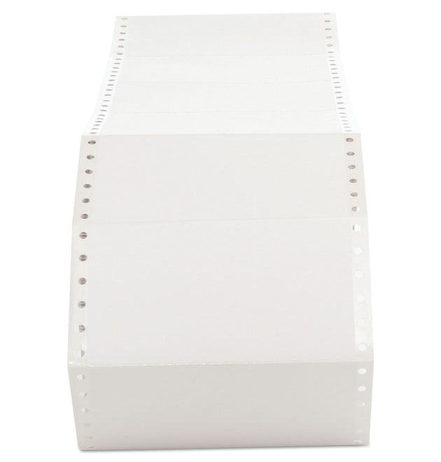 Dot Matrix Printer Labels, Dot Matrix Printers, 2.94 x 5, White, 3,000/Box