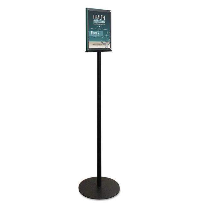 Double-Sided Magnetic Sign Display, 8.5 x 11 Insert, 56