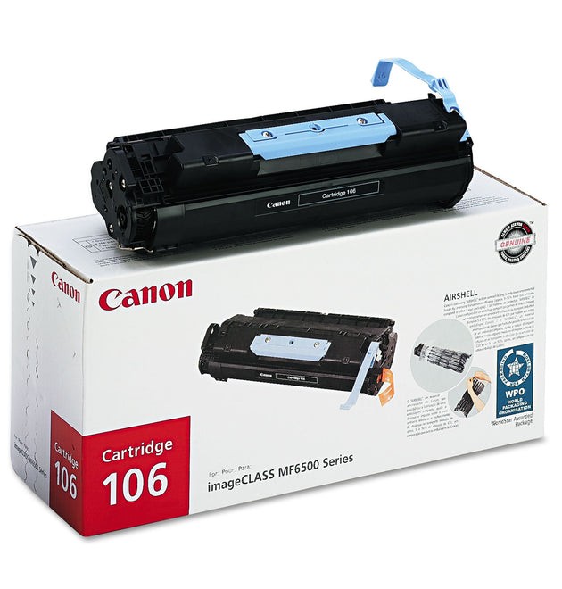 0264B001 (106) Toner, 5,000 Page-Yield, Black