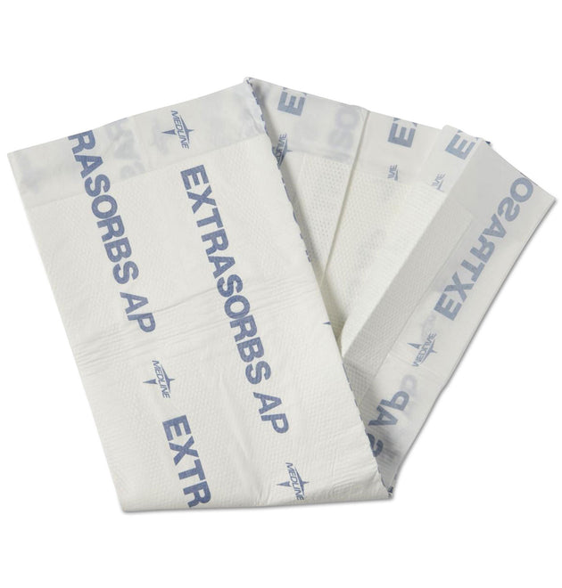 Extrasorbs Air-Permeable Disposable DryPads, 30