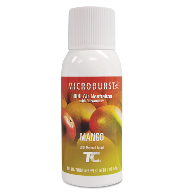 Microburst 3000 Refill, Mango, 2 oz Aerosol Spray, 12/Carton