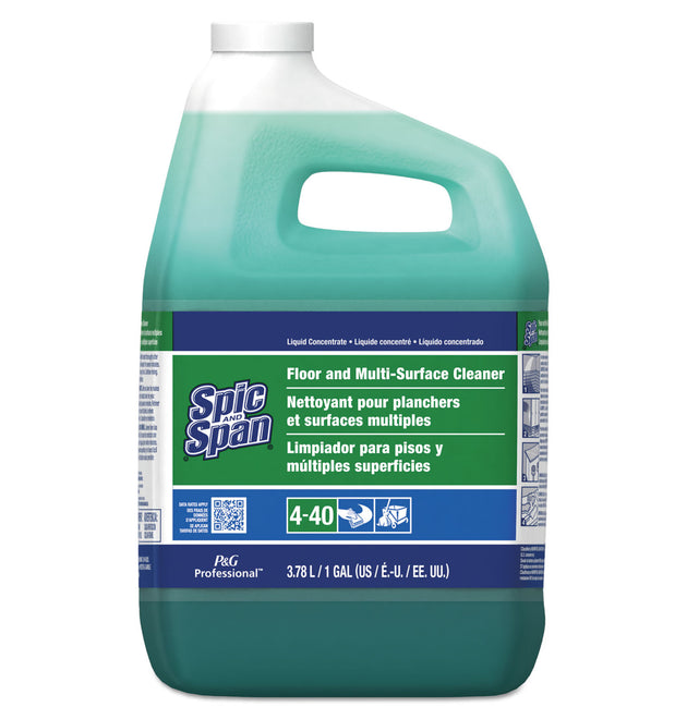 Liquid Floor Cleaner, 1 gal Bottle, 3/Carton