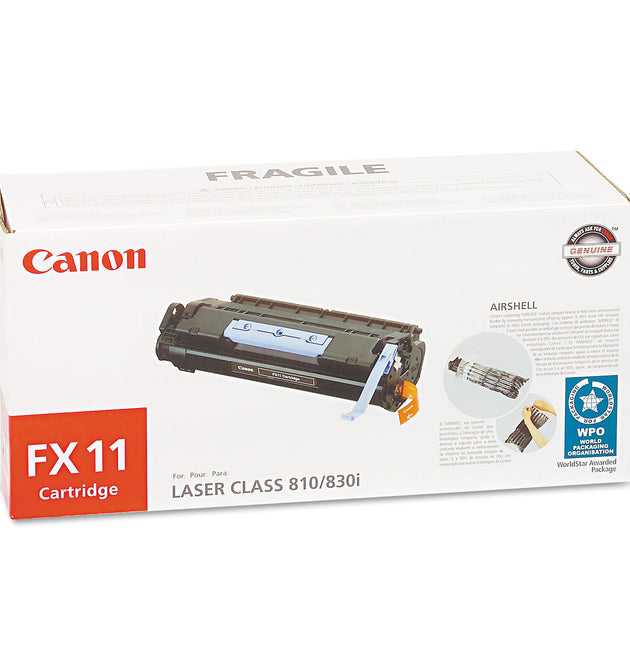 1153B001AA (FX-11) Toner, 4,500 Page-Yield, Black