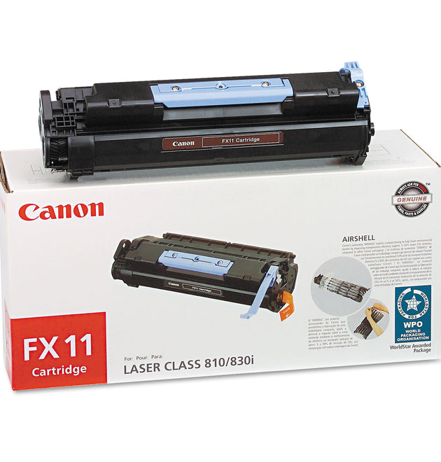 1153B001AA (FX-11) Toner, 4,500 Page-Yield, Black