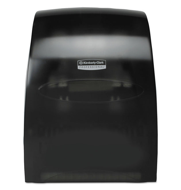 Sanitouch Hard Roll Towel Dispenser, 12.63 x 10.2 x 16.13, Smoke