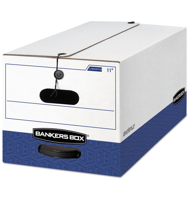 LIBERTY Heavy-Duty Strength Storage Boxes, Letter Files, 12.25