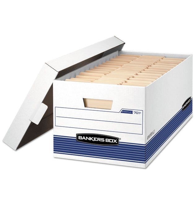 STOR/FILE Medium-Duty Storage Boxes, Letter Files, 12.88