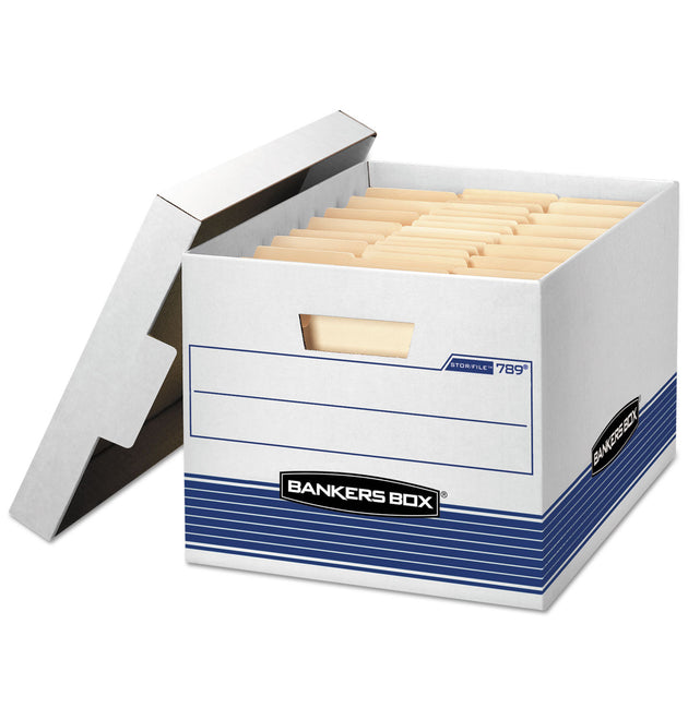 STOR/FILE Medium-Duty Letter/Legal Storage Boxes, Letter/Legal Files, 12.75