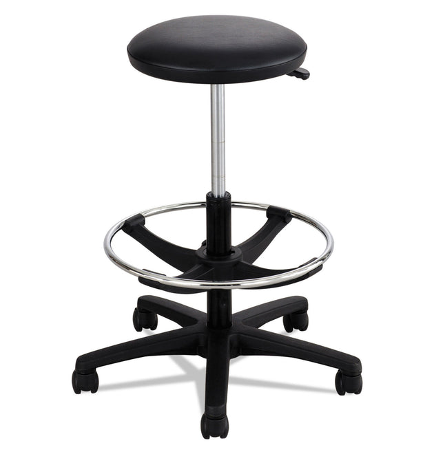 Extended-Height Lab Stool, Backless, Supports Up to 250 lb, 22