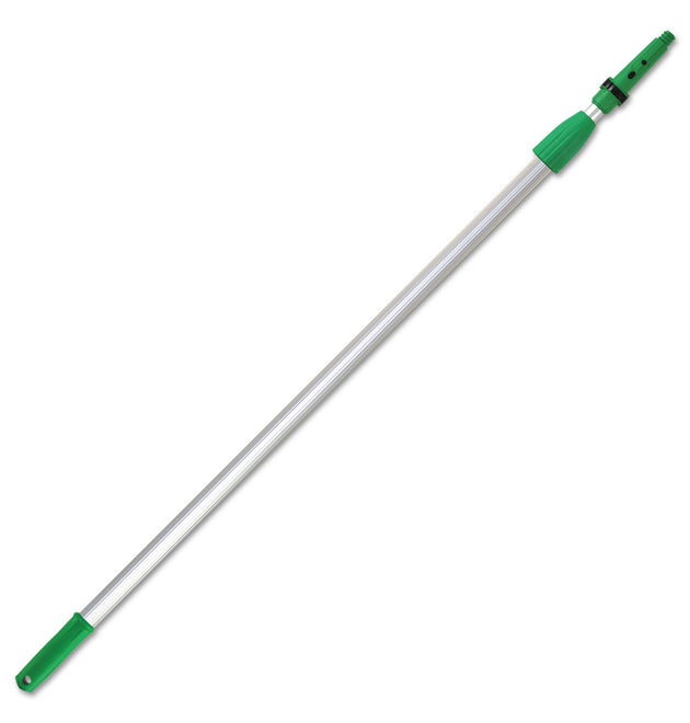 Opti-Loc Extension Pole, 13 ft, Two Sections, Green/Silver