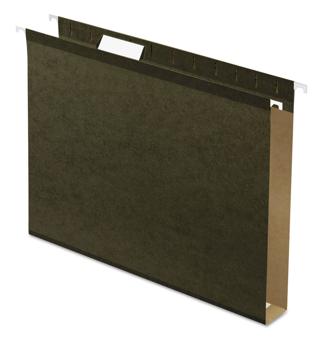 Extra Capacity Reinforced Hanging File Folders with Box Bottom, 1