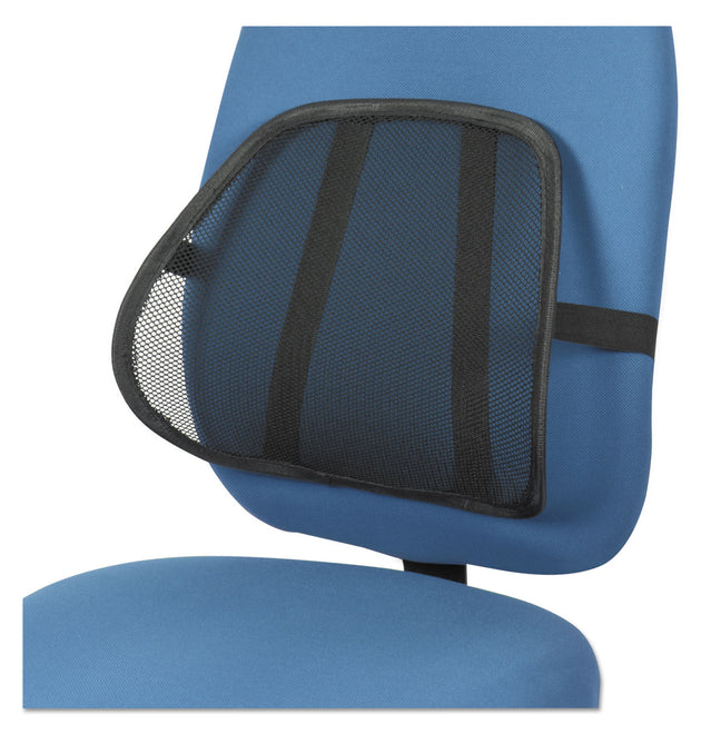 Mesh Backrest, 18.13 x 15.38 x 5.88, Black