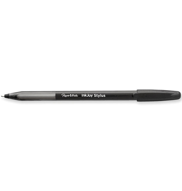 InkJoy 100 Ballpoint Pen/Stylus, Stick, Medium 1 mm, Black Ink, Black Barrel, Dozen