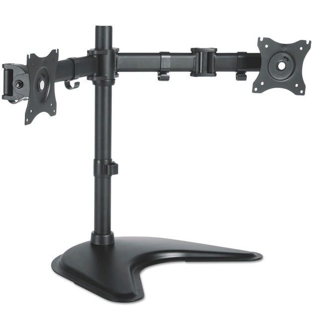 Dual Monitor Articulating Desktop Stand, For 13