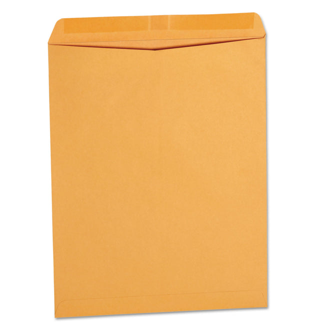 Catalog Envelope, 28 lb Bond Weight Kraft, #14 1/2, Square Flap, Gummed Closure, 11.5 x 14.5, Brown Kraft, 250/Box