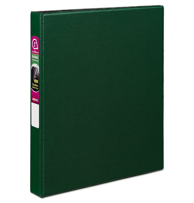 Durable Non-View Binder with DuraHinge and Slant Rings, 3 Rings, 1