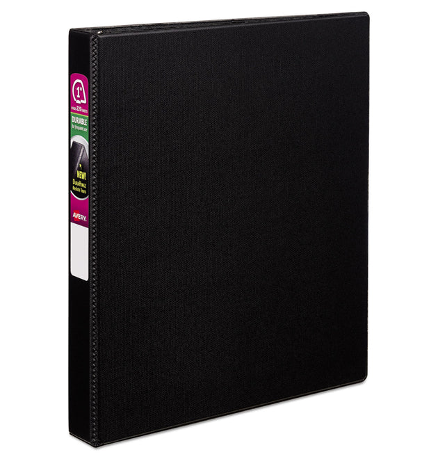 Durable Non-View Binder with DuraHinge and Slant Rings, 3 Rings, 1