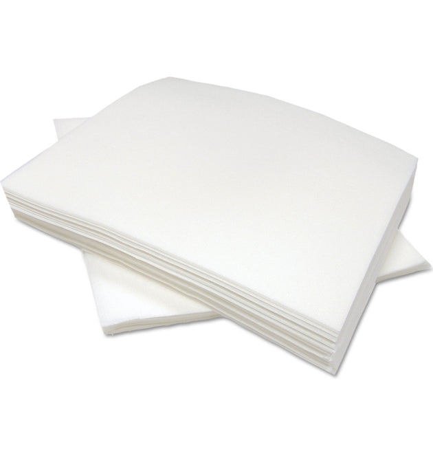 Tuff-Job Airlaid Wipers, Medium, 12 x 13, White, 900/Carton