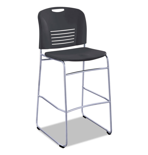 Vy Sled Base Bistro Chair, Supports Up to 350 lb, 30.5