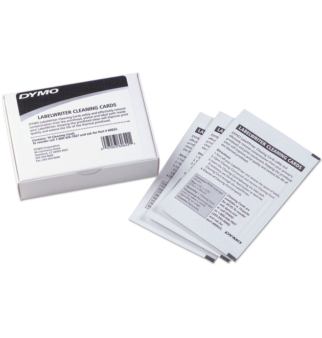 LabelWriter Cleaning Cards, 10/Box