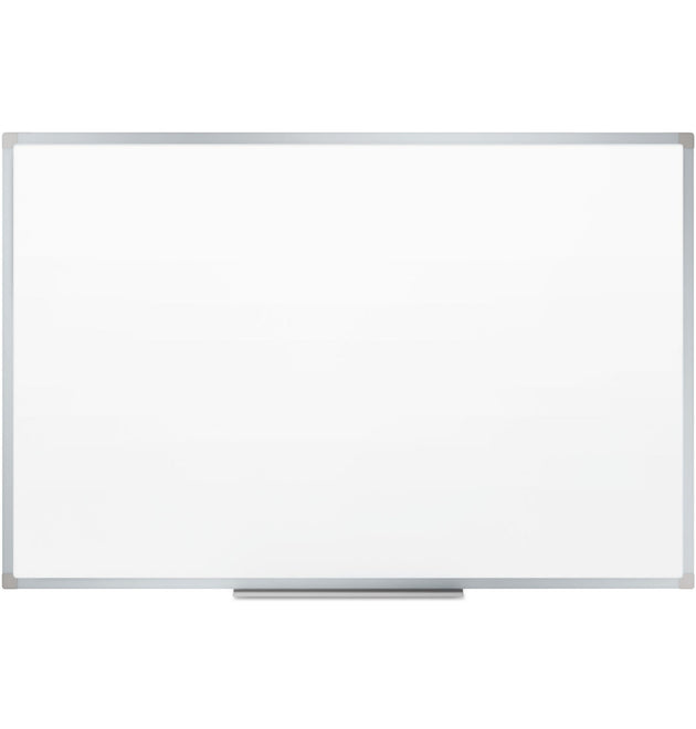 Dry Erase Board, Melamine Surface, 72 x 48, Aluminum Frame