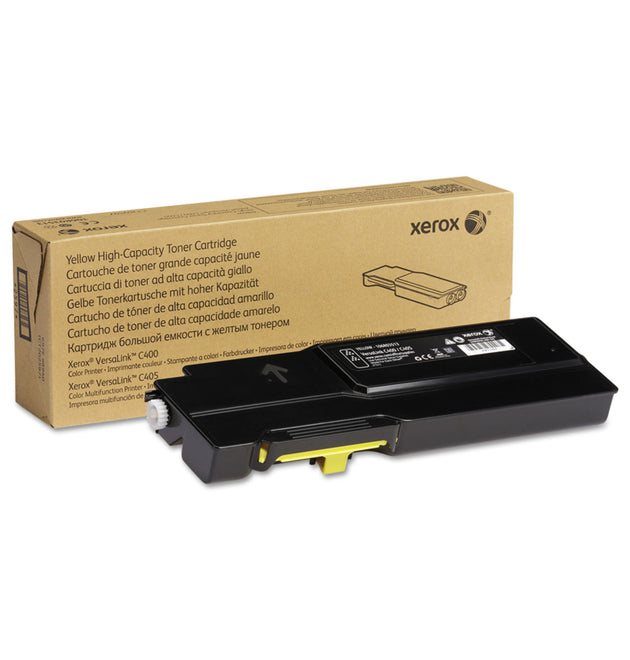 106R03513 High-Yield Toner, 4,800 Page-Yield, Yellow