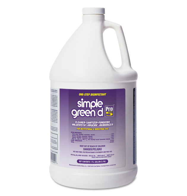 d Pro 5 Disinfectant, 1 gal Bottle