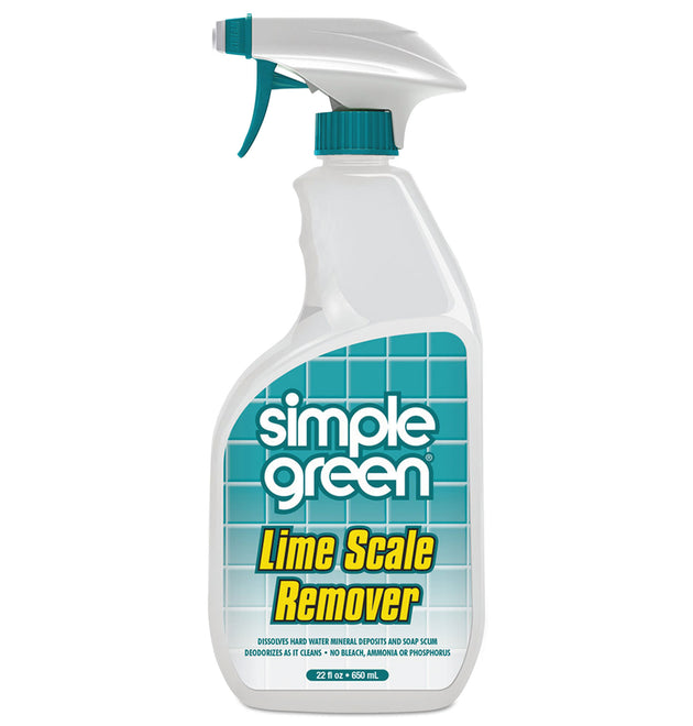 Lime Scale Remover, Wintergreen, 32 oz Spray Bottle, 12/Carton