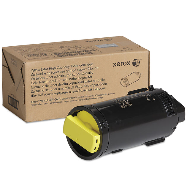 106R03918 Extra High-Yield Toner, 16,800 Page-Yield, Yellow