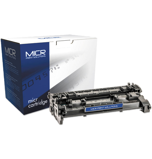 Compatible CF226A(M) (26AM) MICR Toner, 3,100 Page-Yield, Black