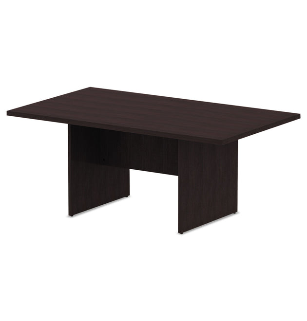 Alera Valencia Series Conference Table, Rectangular, 70.88w x 41.38d x 29.5h, Espresso