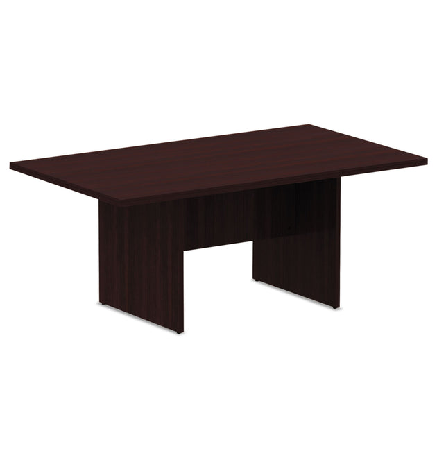 Alera Valencia Series Conference Table, Rectangular, 70.88w x 41.38d x 29.5h, Mahogany