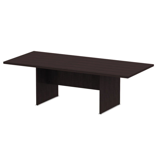 Alera Valencia Series Conference Table, Rectangular, 94.5w x 41.38d x 29.5h, Espresso