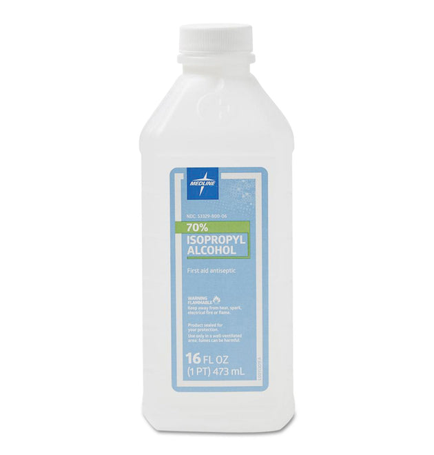 Isopropyl Rubbing Alcohol, 16 oz Bottle