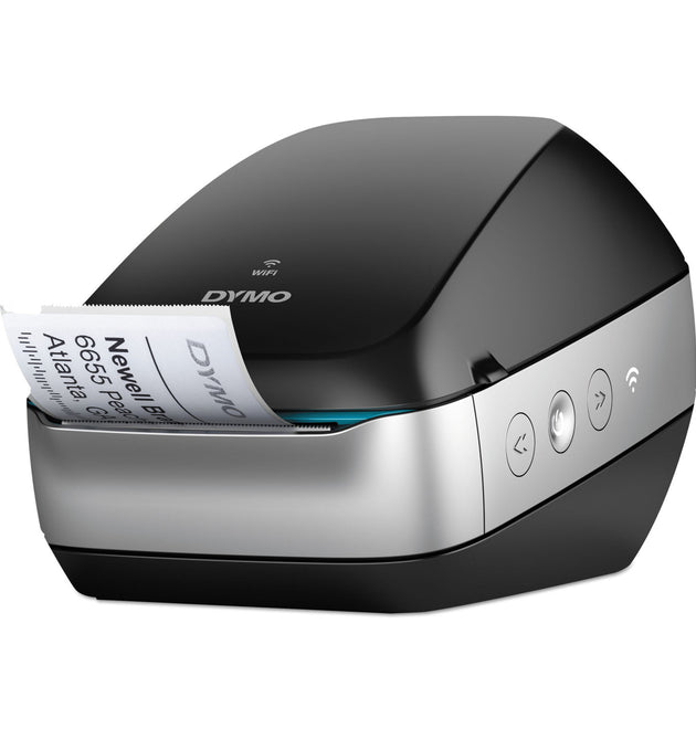 LabelWriter Wireless Black Label Printer, 71 Labels/min Print Speed, 5 x 8 x 4.78