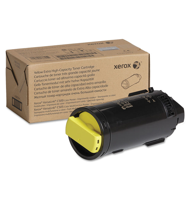 106R03868 Extra High-Yield Toner, 9,000 Page-Yield, Yellow