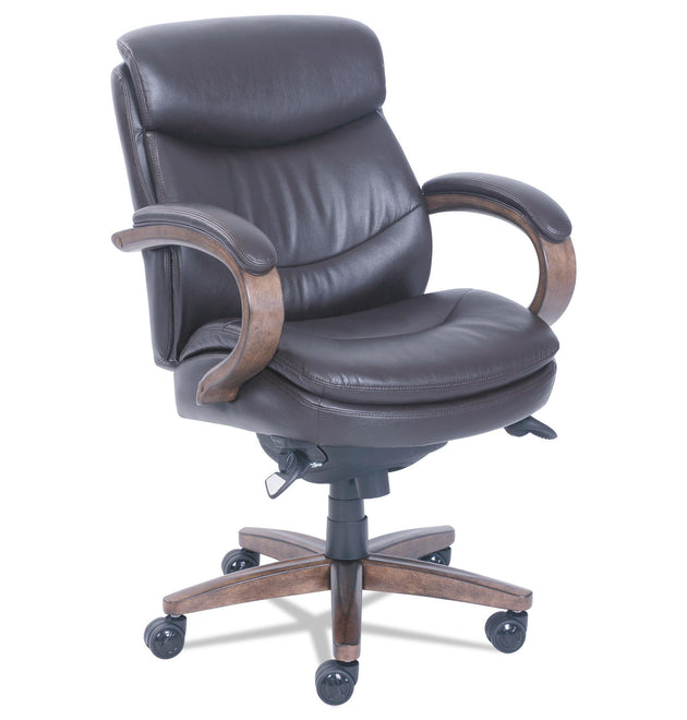 Woodbury Mid-Back Executive Chair, Supports Up to 300 lb, 18.75