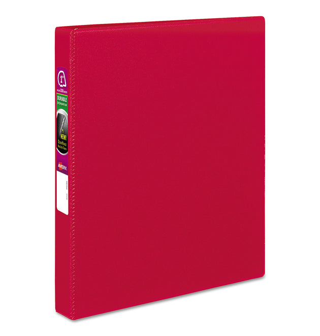 Durable Non-View Binder with DuraHinge and Slant Rings, 3 Rings, 1