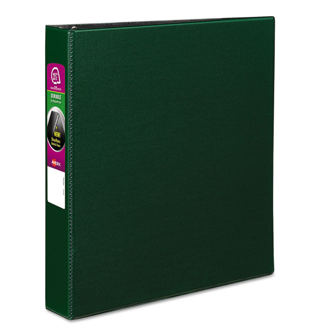 Durable Non-View Binder with DuraHinge and Slant Rings, 3 Rings, 1.5