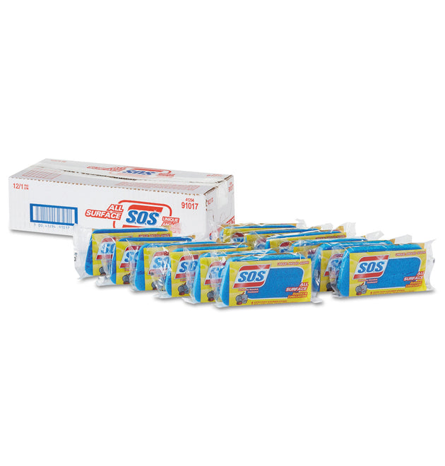 All Surface Scrubber Sponge, 2.5 x 4.5, 0.9