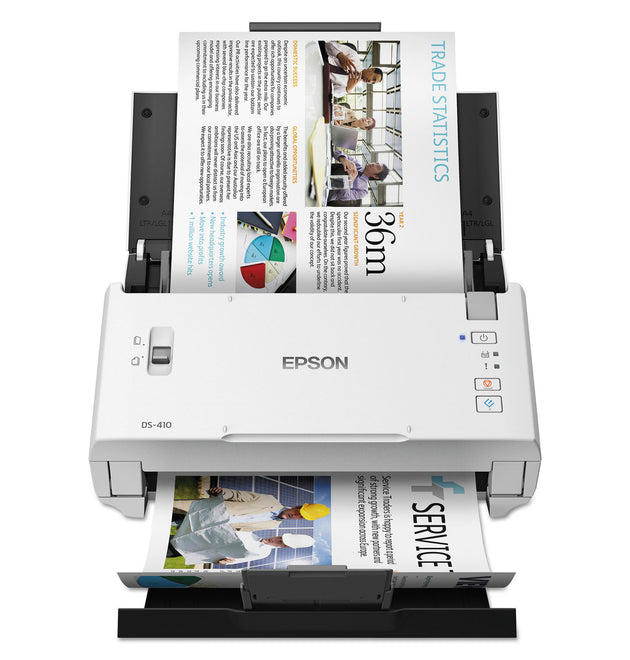 DS-410 Document Scanner, 600 dpi Optical Resolution, 50-Sheet Duplex Auto Document Feeder