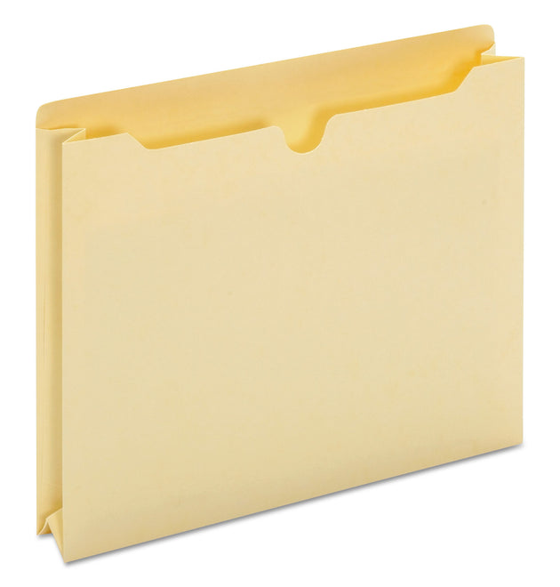 Economical Manila File Jackets, Straight Tab, Letter Size, Manila, 50/Box