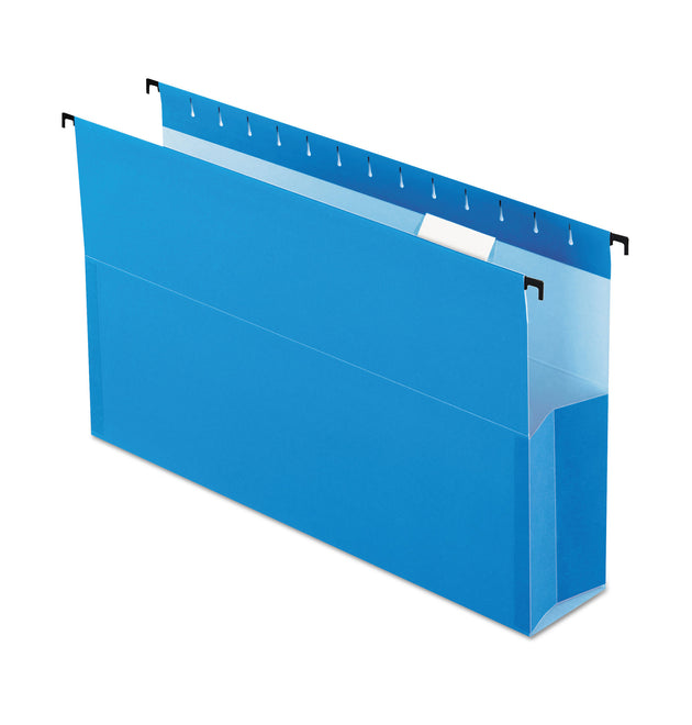 SureHook Reinforced Extra-Capacity Hanging Box File, 1 Section, 3