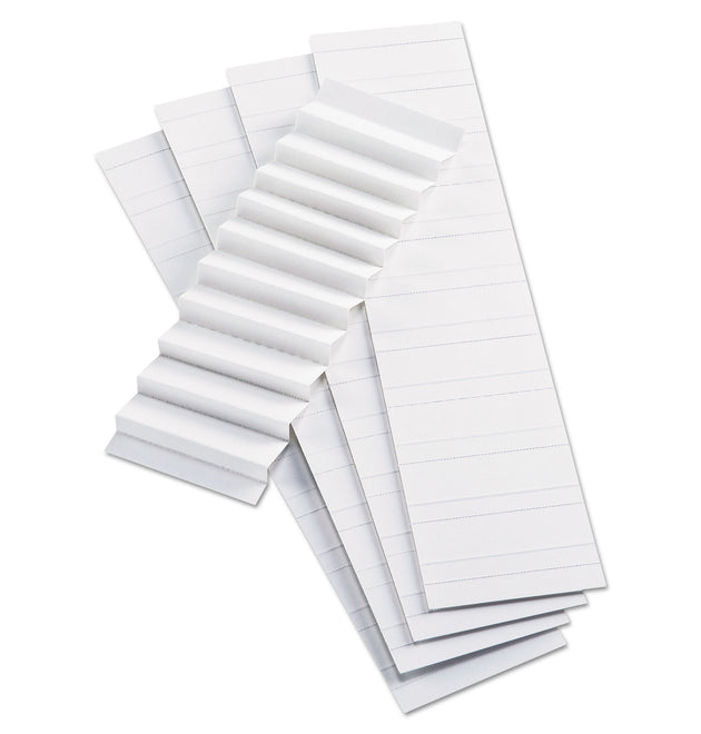 Blank Inserts For Hanging File Folders, Compatible with 42 Series Tabs, 1/5-Cut, White, 2