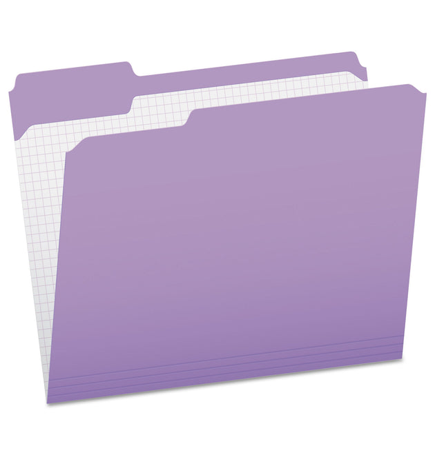 Double-Ply Reinforced Top Tab Colored File Folders, 1/3-Cut Tabs: Assorted, Letter Size, 0.75