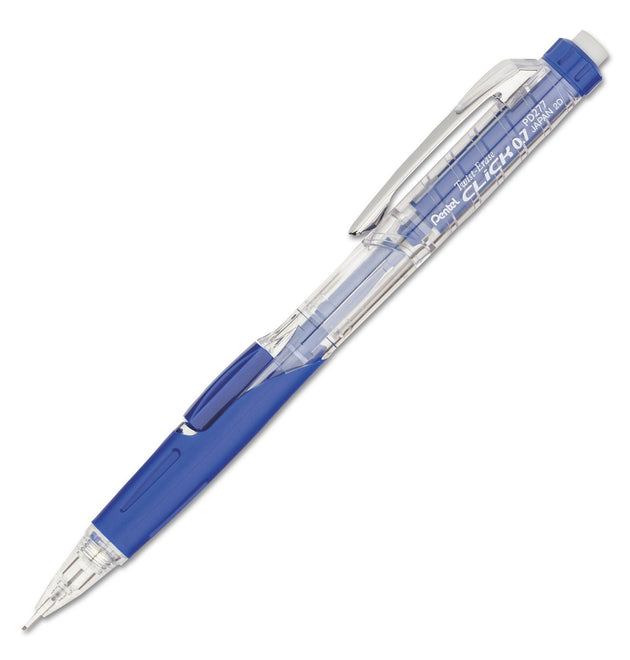 Twist-Erase CLICK Mechanical Pencil, 0.7 mm, HB (#2), Black Lead, Blue Barrel