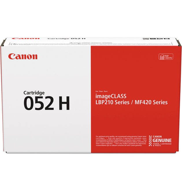 2200C001 (052H) High-Yield Toner, 9,200 Page-Yield, Black